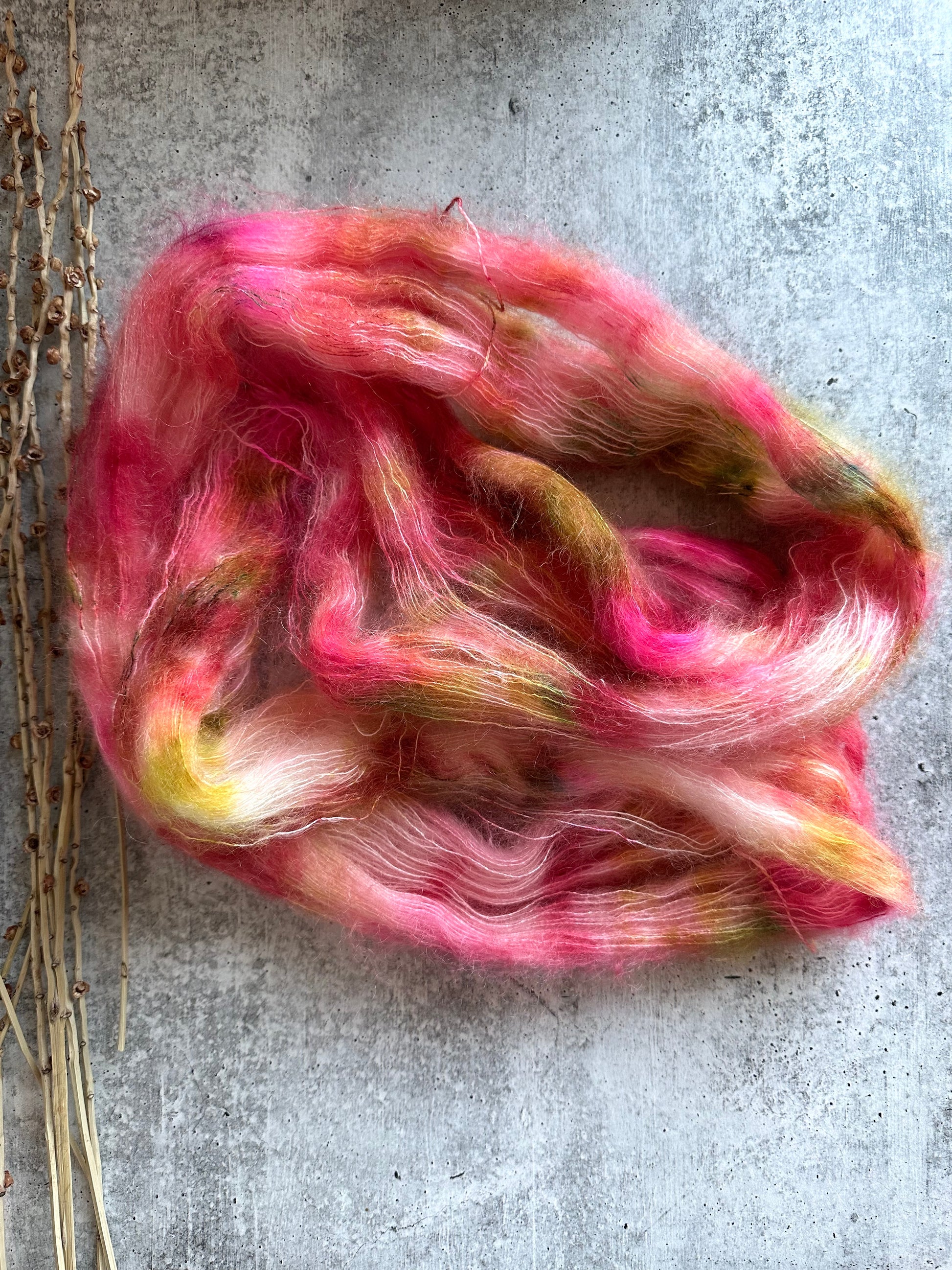 Kid Mohair Silk Yarn