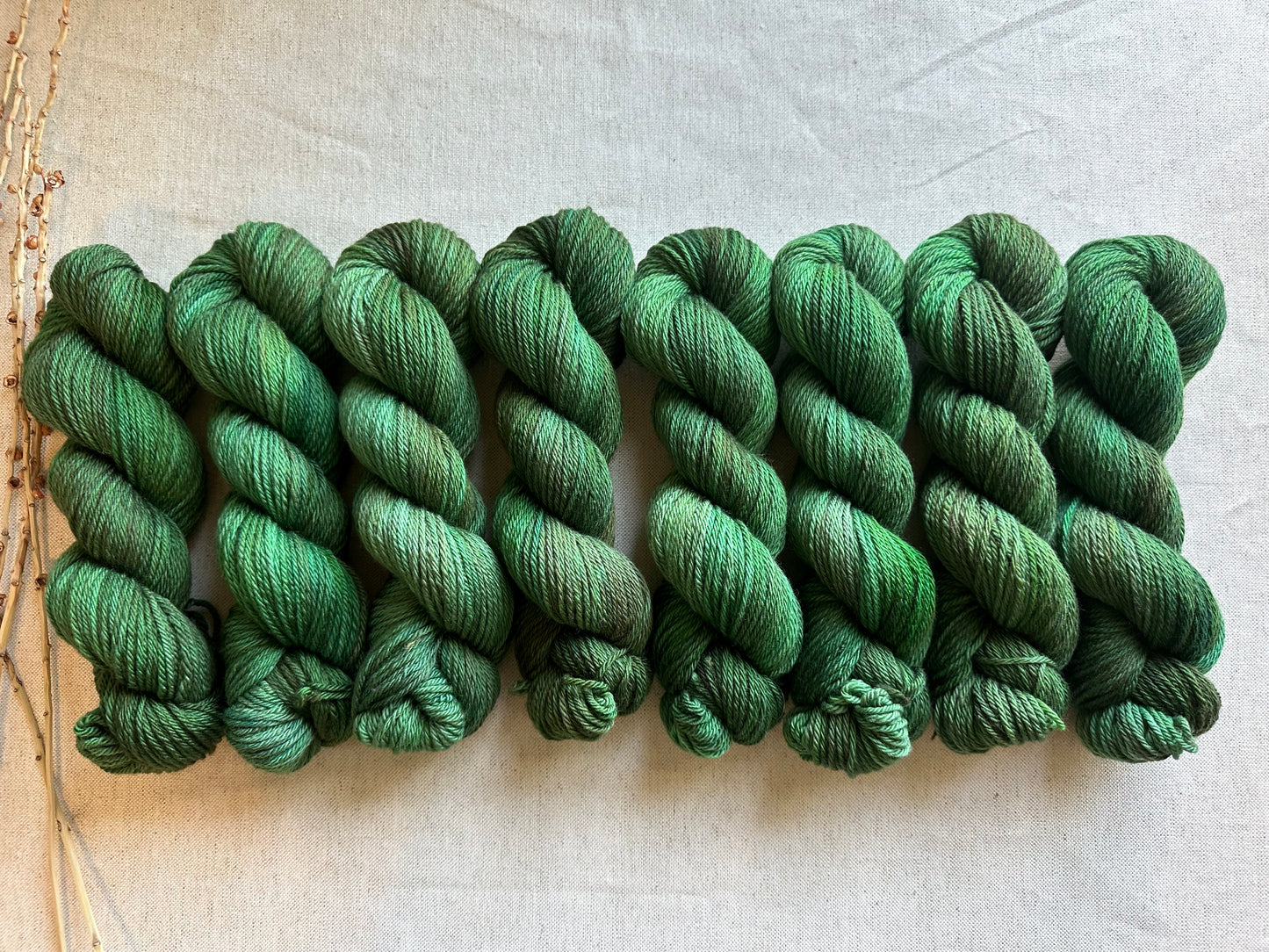 Spinach Aran Falkland Merino