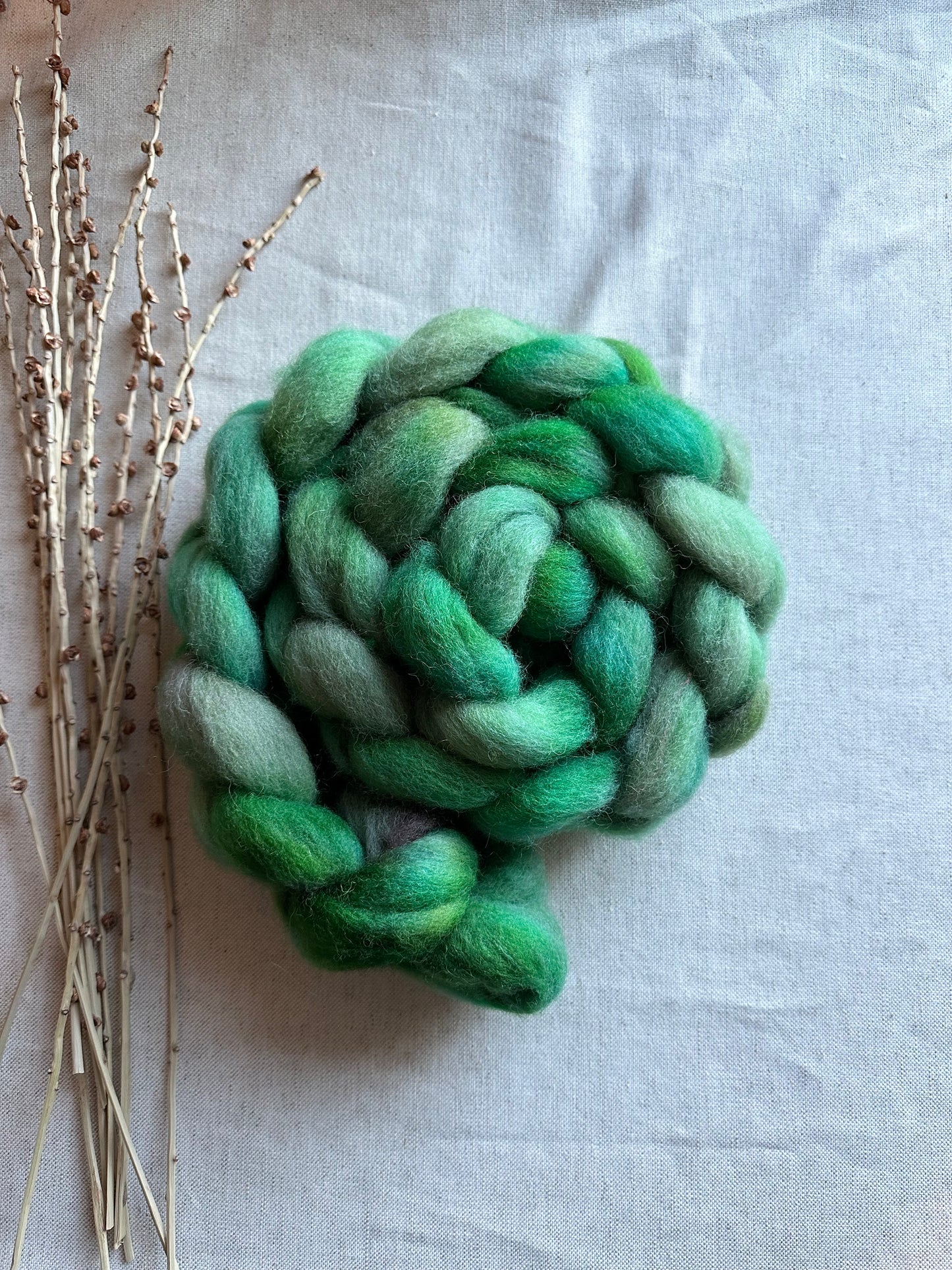 Juniper Cormo Top Spinning Fiber