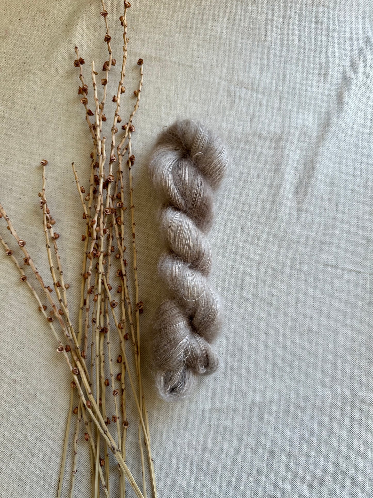 Sand Kid Mohair Silk