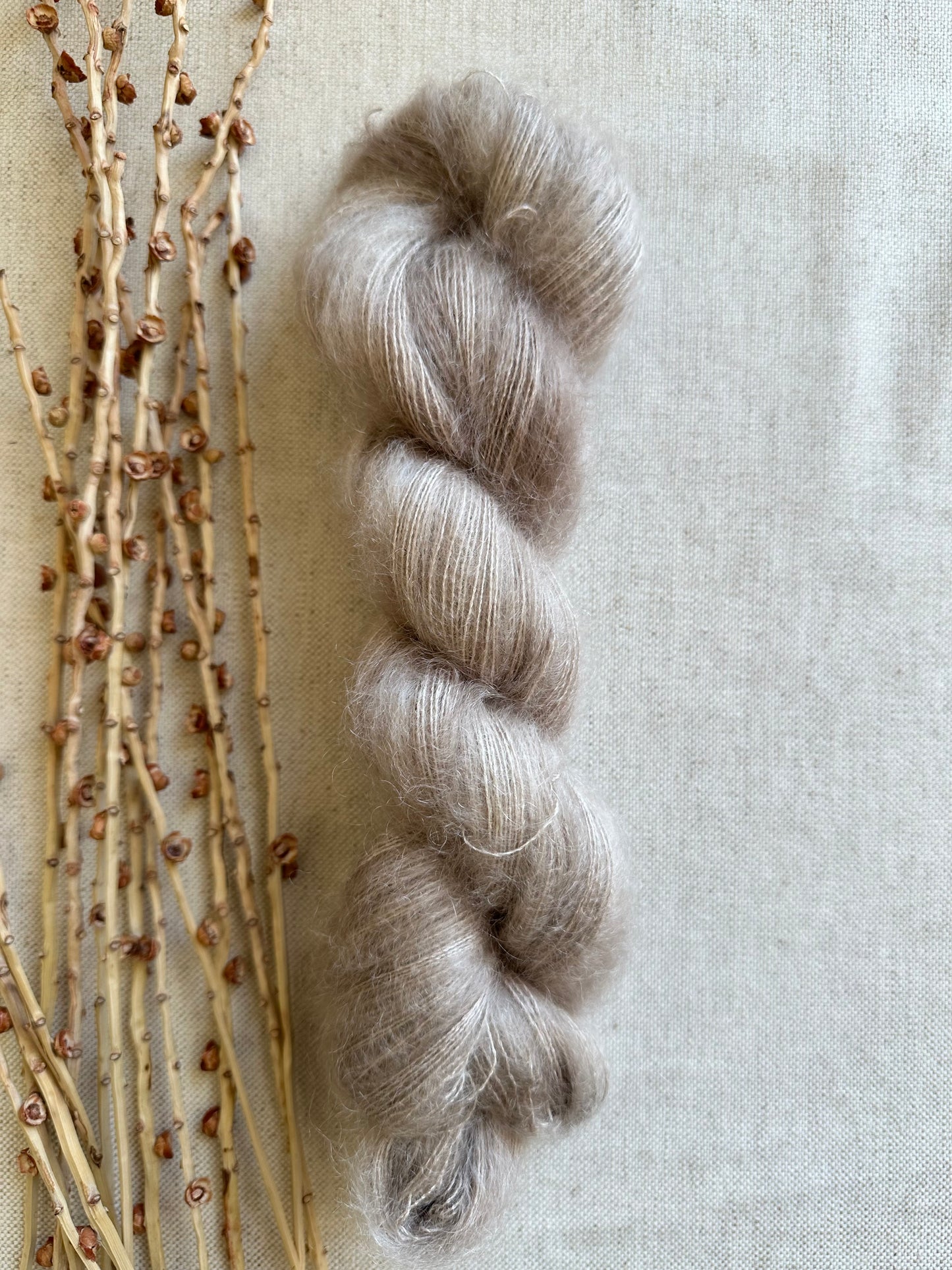 Sand Kid Mohair Silk