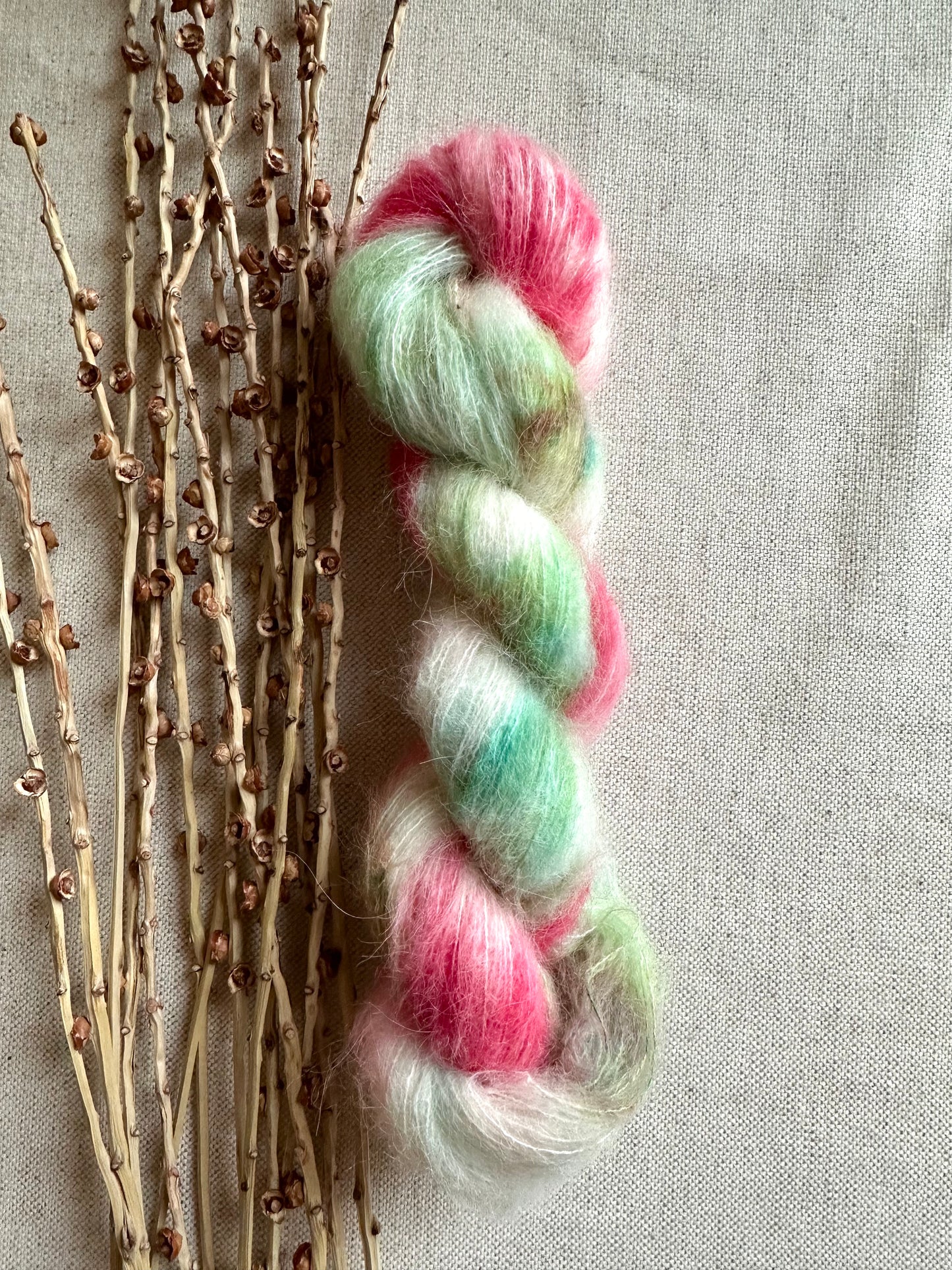 Jingle Bells Suri Alpaca Silk