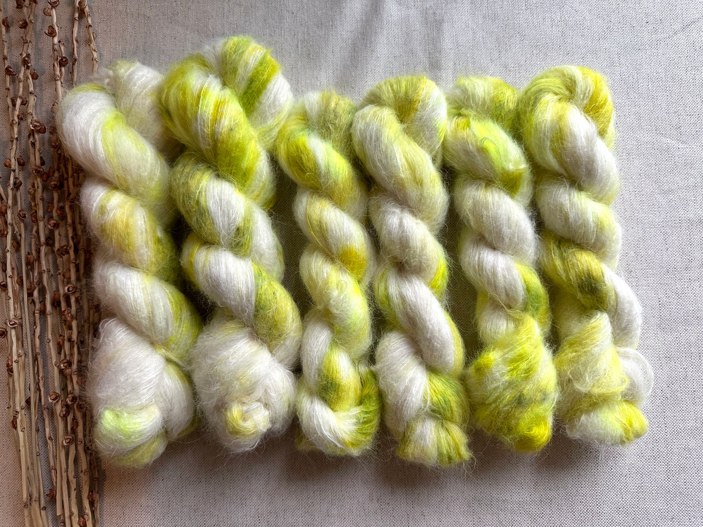 Lemon Frosting Suri Alpaca Silk