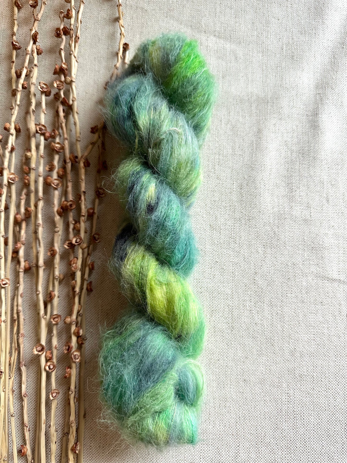 Orcas Island - A Washington State Colorway Suri Alpaca Silk