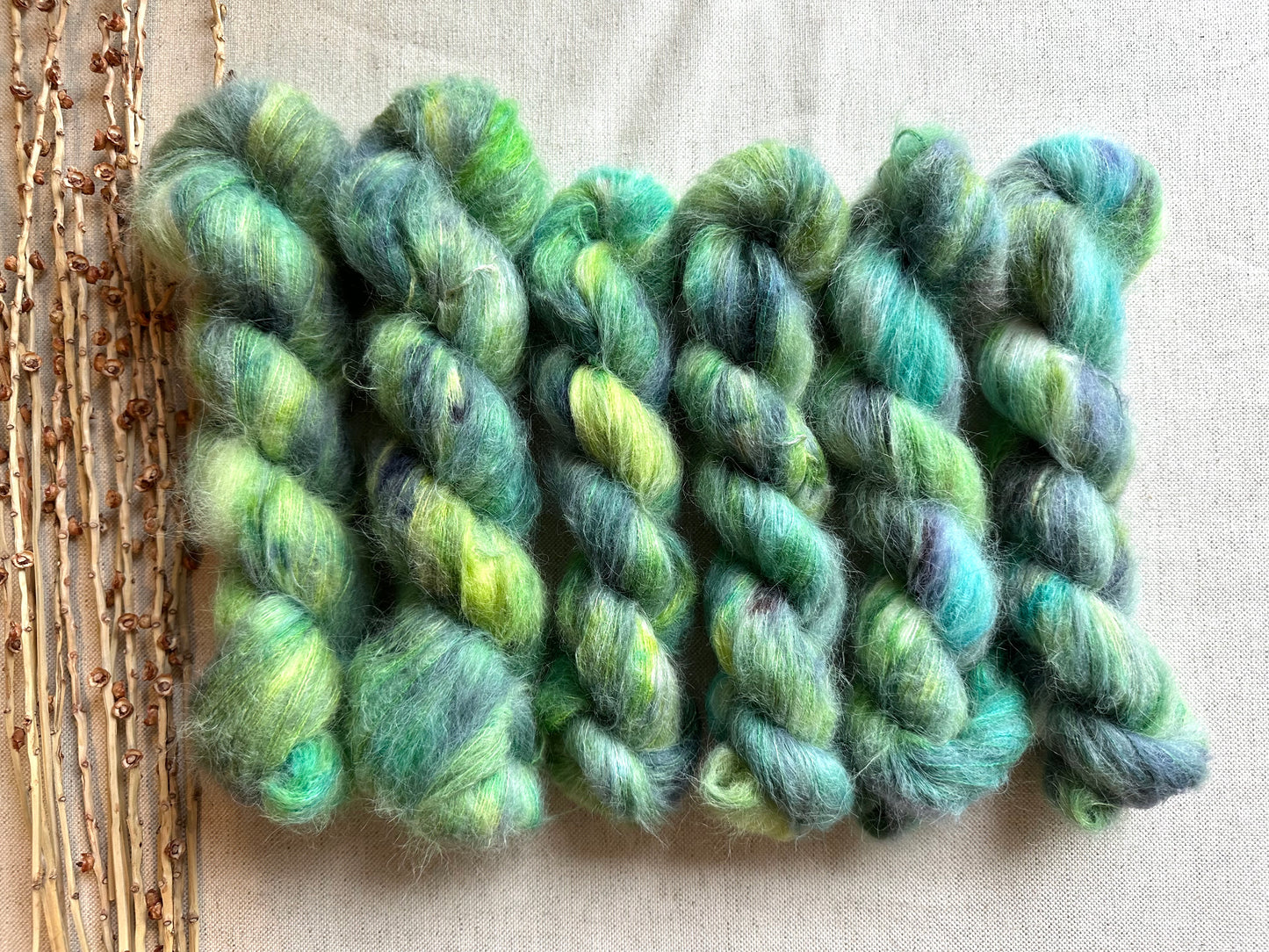 Orcas Island - A Washington State Colorway Suri Alpaca Silk