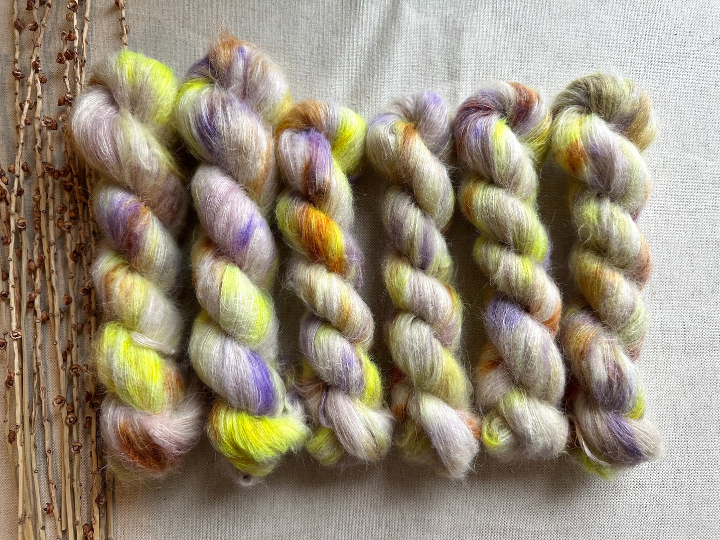 Crush Them Grapes Suri Alpaca Silk