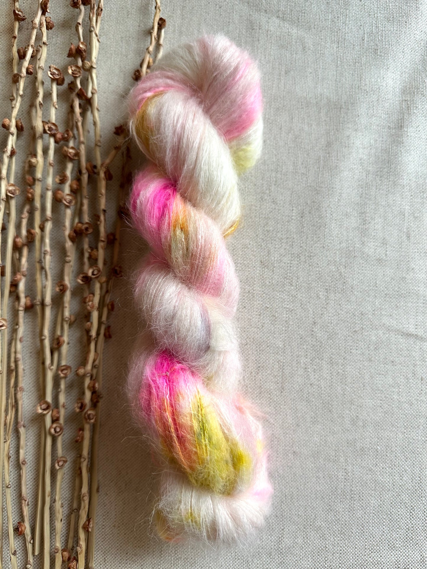 Pear Orchard Suri Alpaca Silk