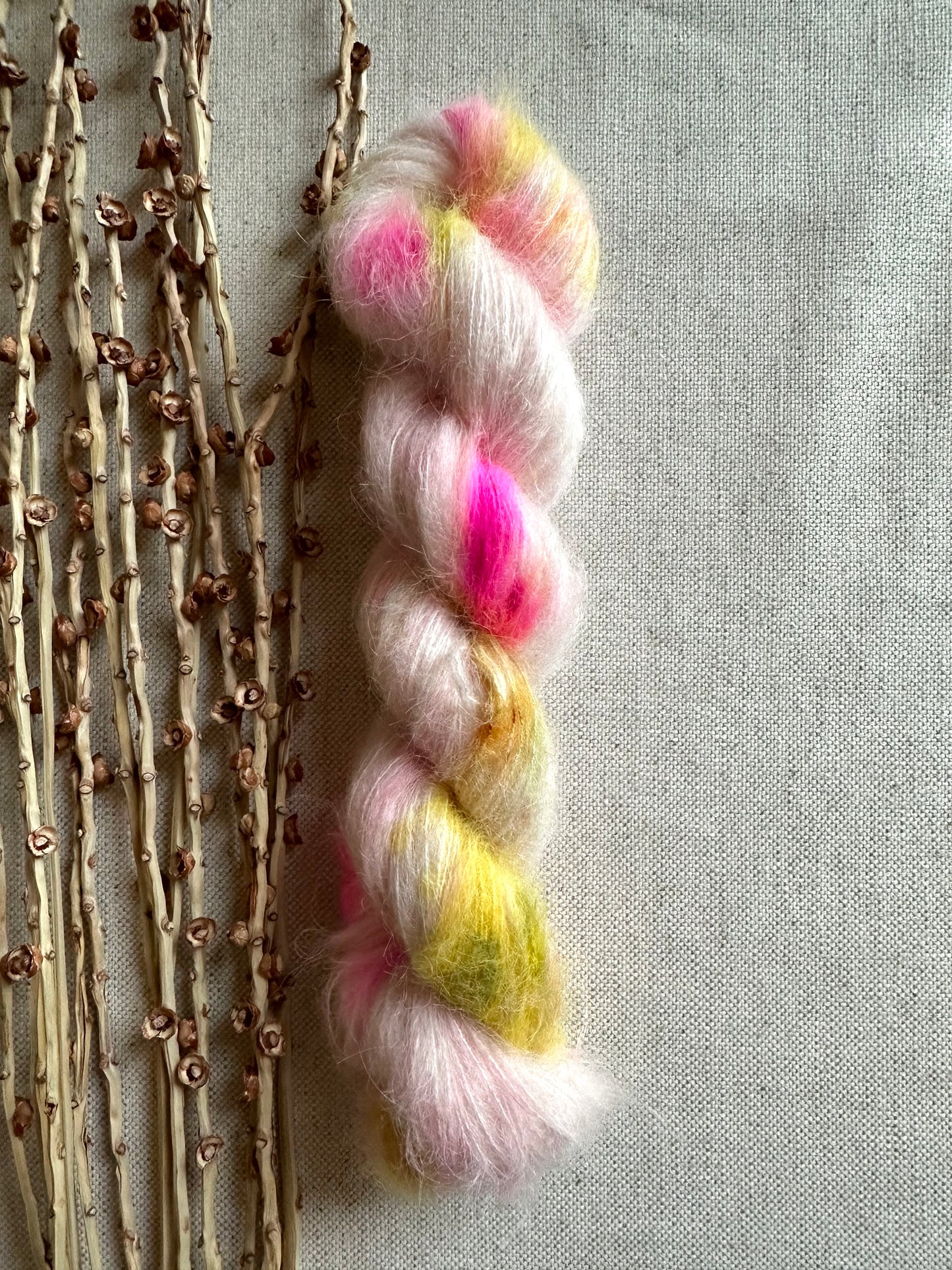 Pear Orchard Suri Alpaca Silk