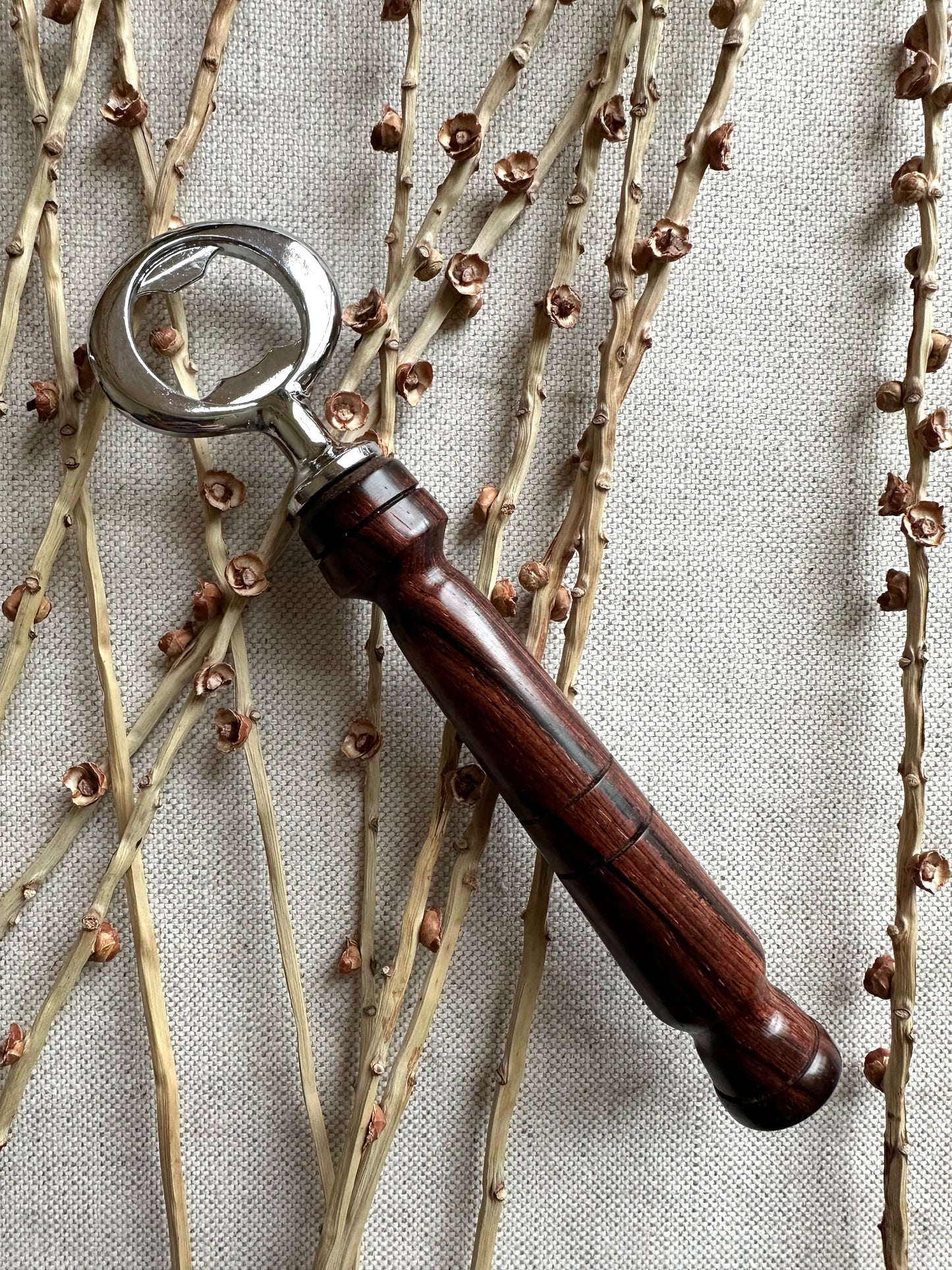 Brazilian Rosewood Bottle Opener