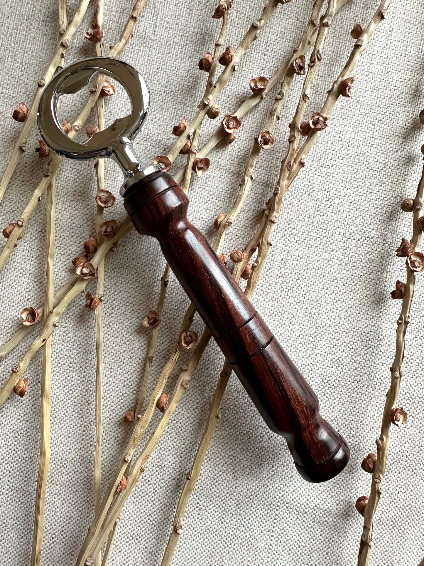 Brazilian Rosewood Bottle Opener