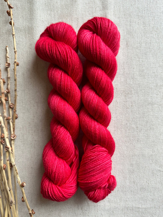 Rojo SW Merino Nylon 50g Skein