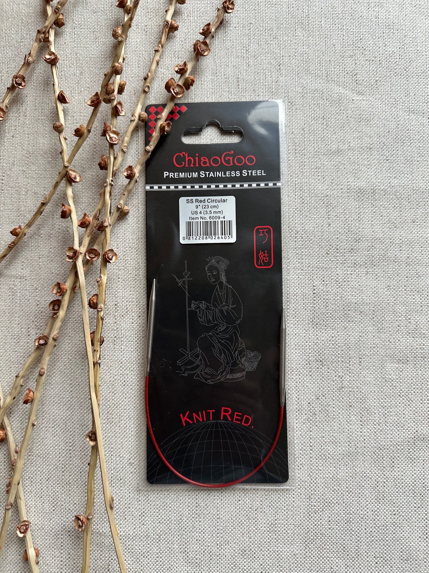 ChiaoGoo Red Lace Circular Knitting Needles