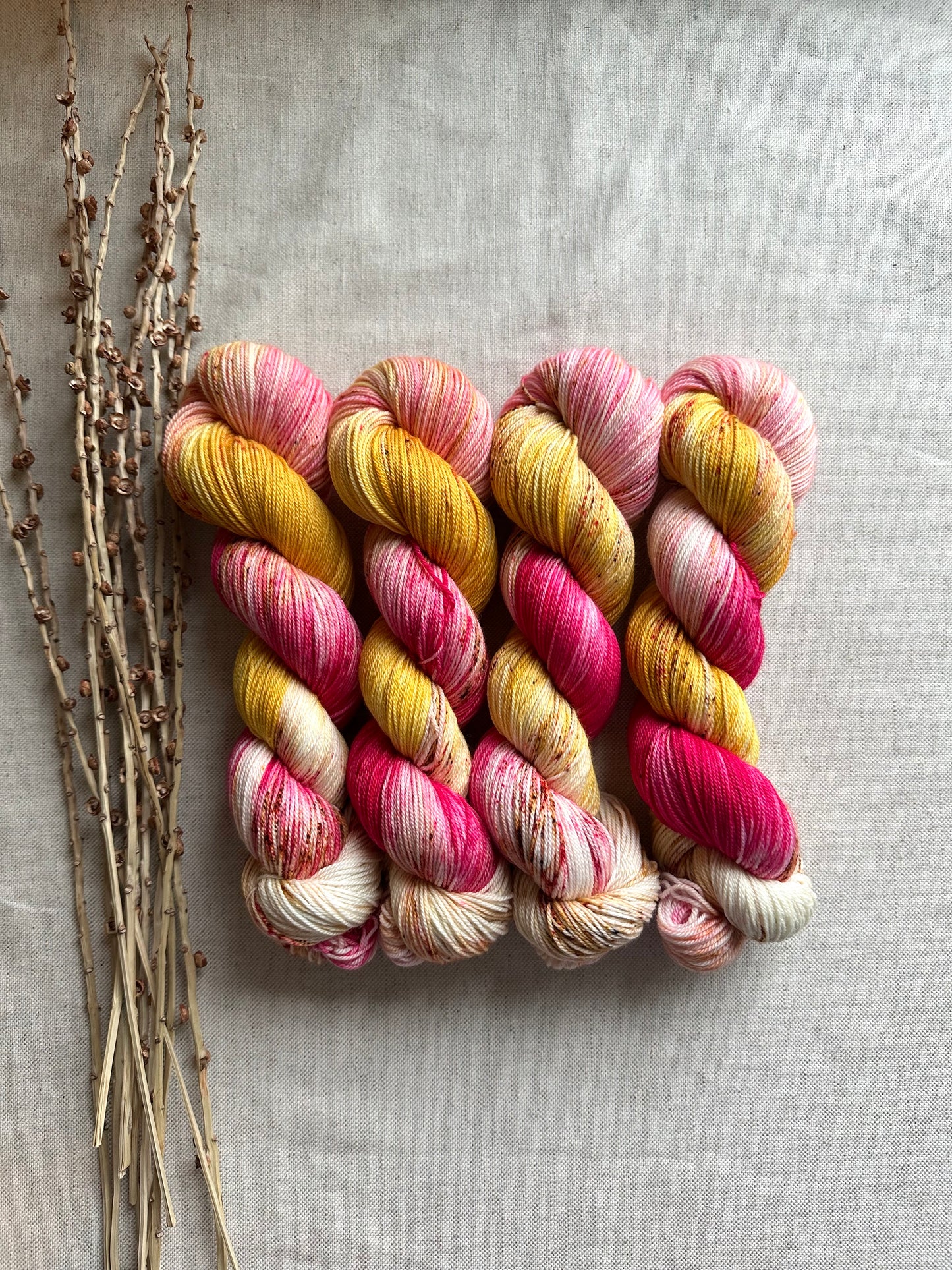 Lemon Meringue 100g 3ply SW Merino Nylon