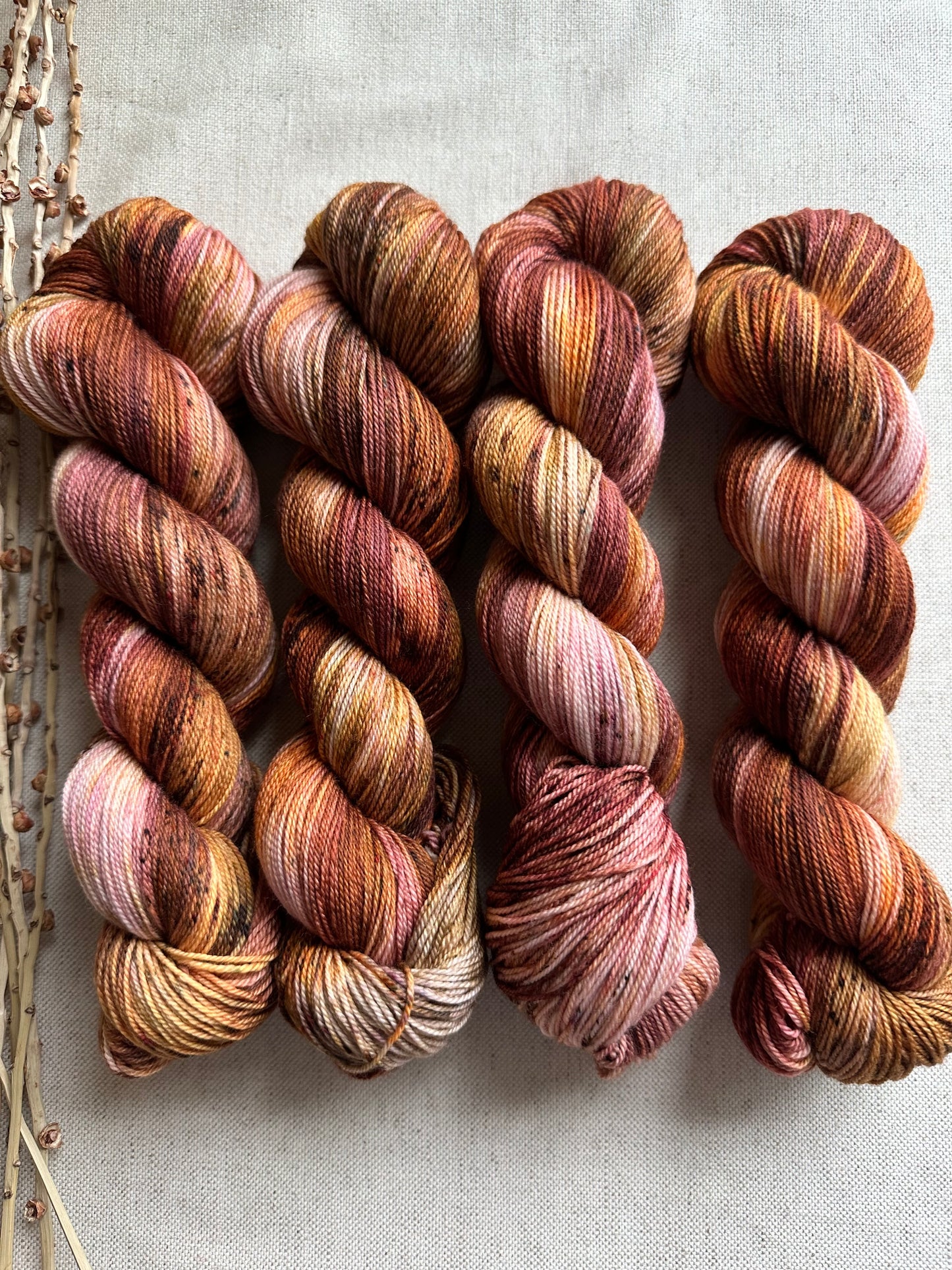 Salted Caramel 100g 3ply SW Merino Nylon