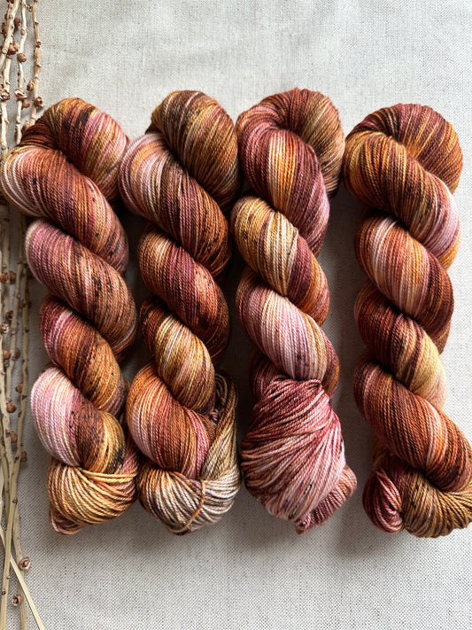 Salted Caramel 100g 3ply SW Merino Nylon