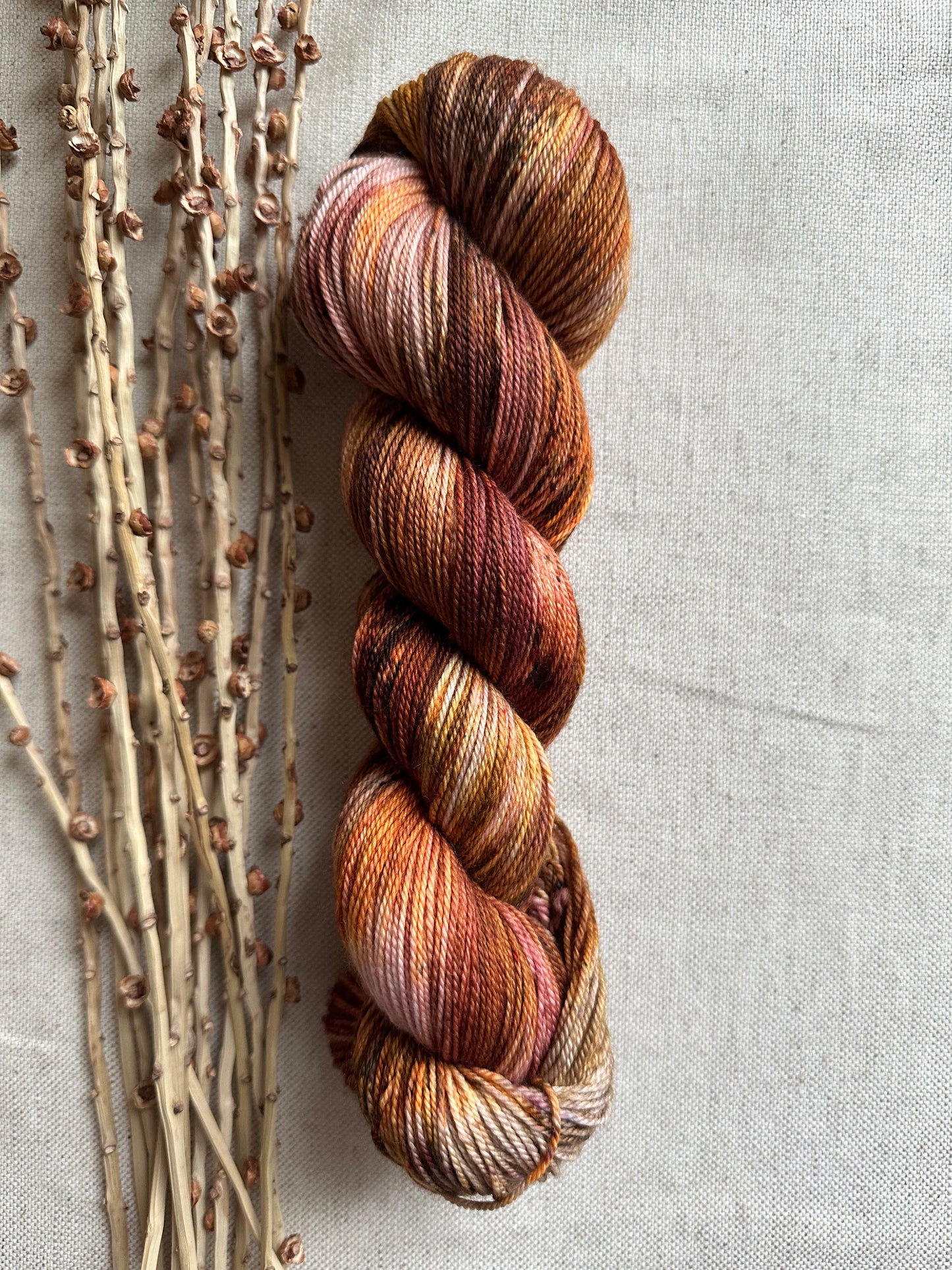 Salted Caramel 100g 3ply SW Merino Nylon