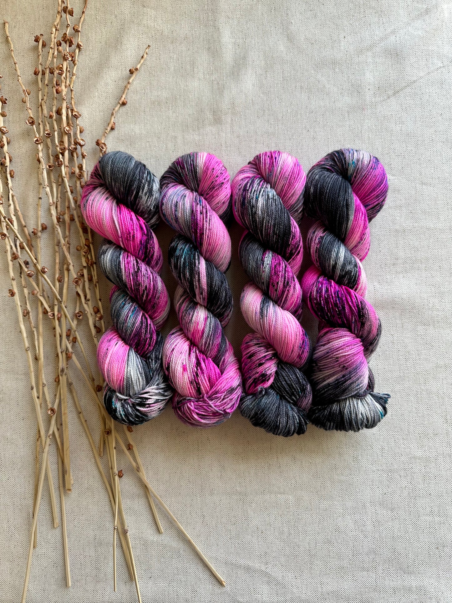 Four And Twenty Blackbirds 100g 3ply SW Merino Nylon