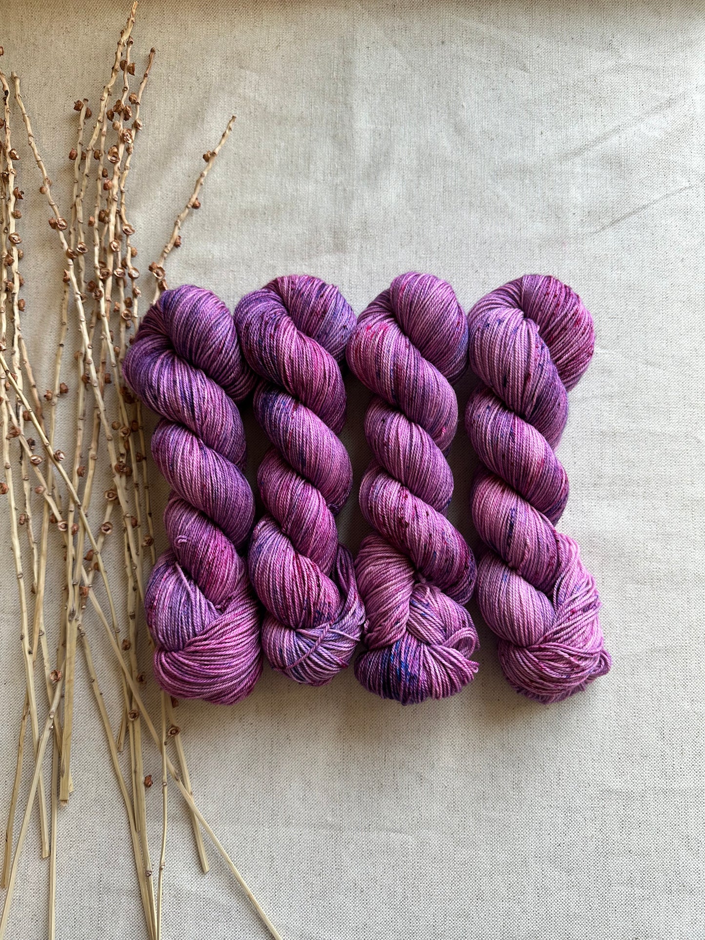 Boysenberry Cobbler 100g 3ply SW Merino Nylon