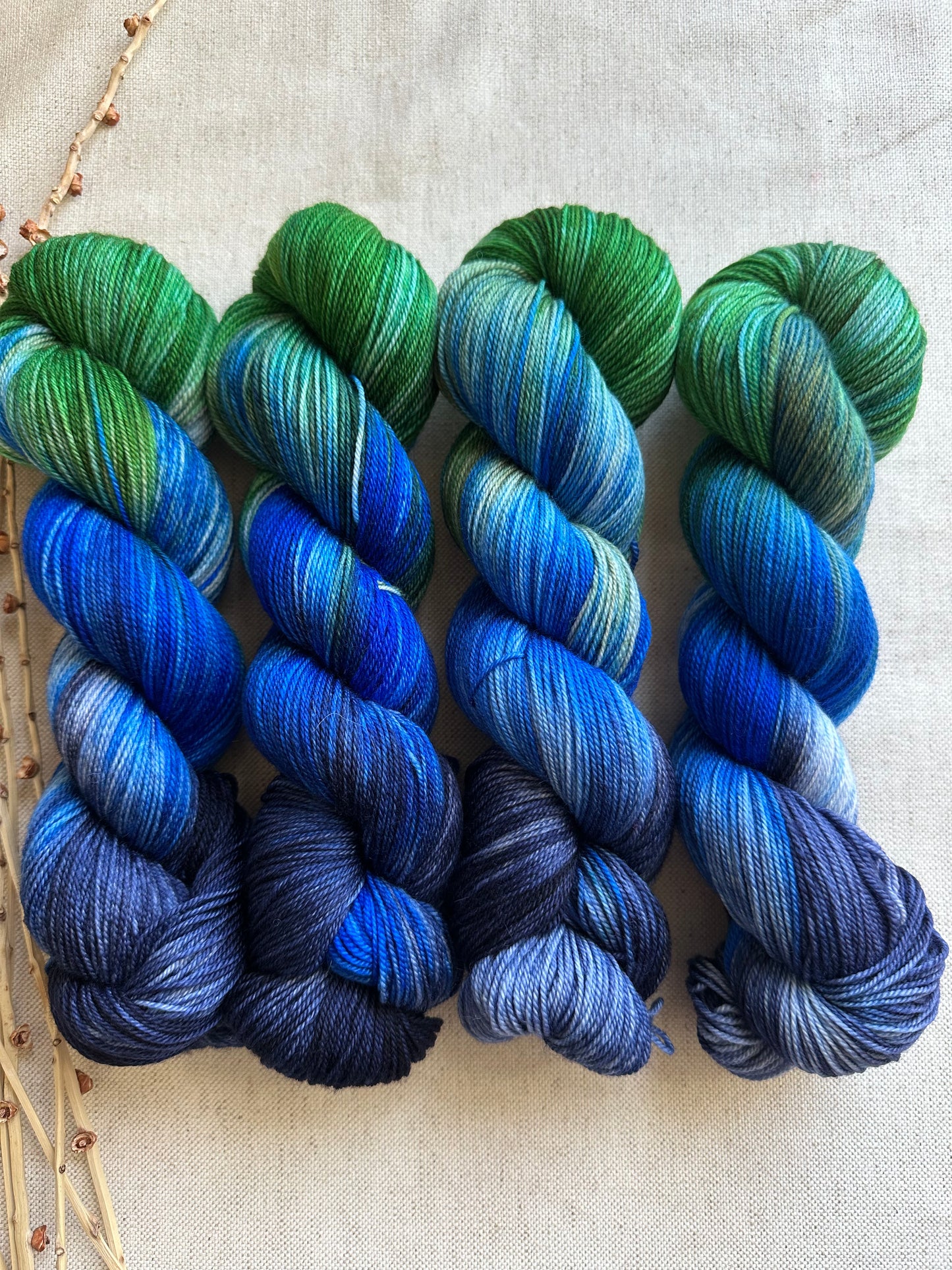 Gooseberry Pie 100g 3ply SW Merino Nylon