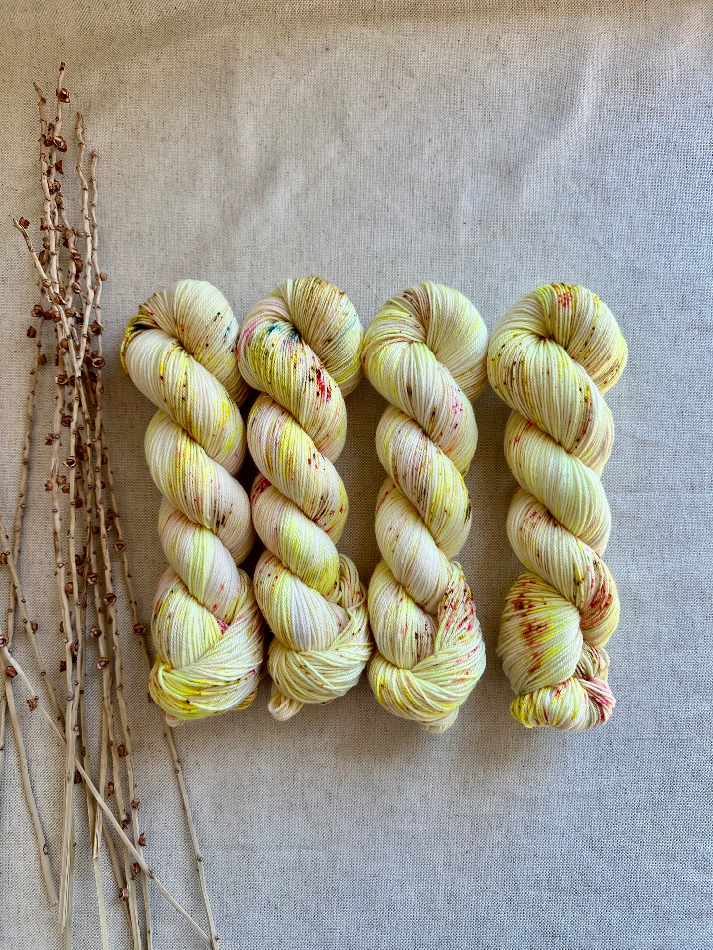 Banana Cream Pie 100g 3ply SW Merino Nylon