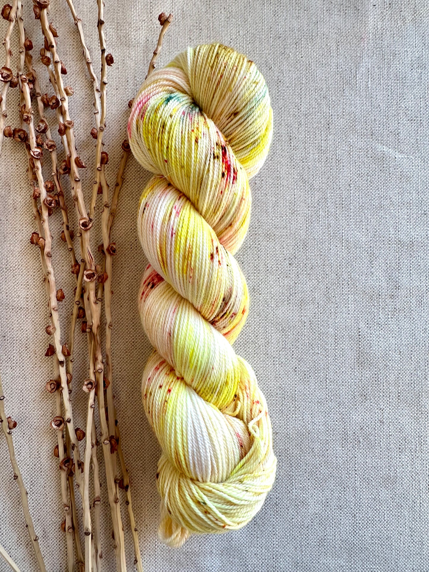 Banana Cream Pie 100g 3ply SW Merino Nylon