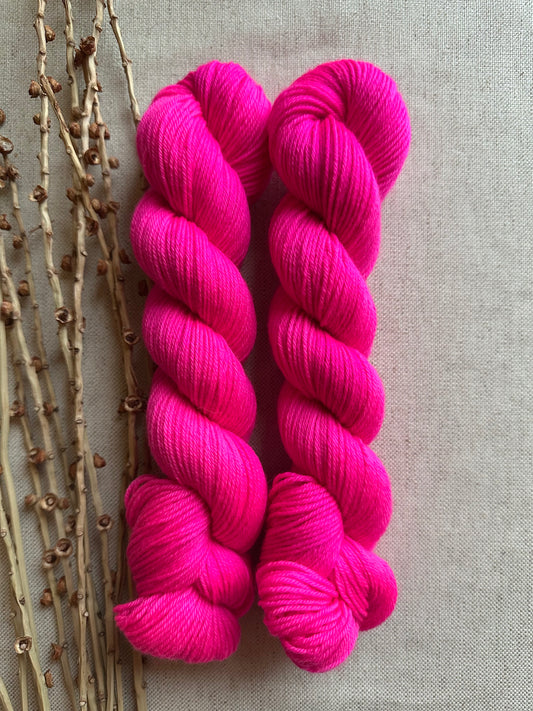 Shocking Pink 50g Skein