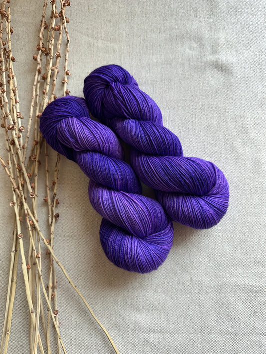 Grape Juice SW Merino Nylon 100g Skein