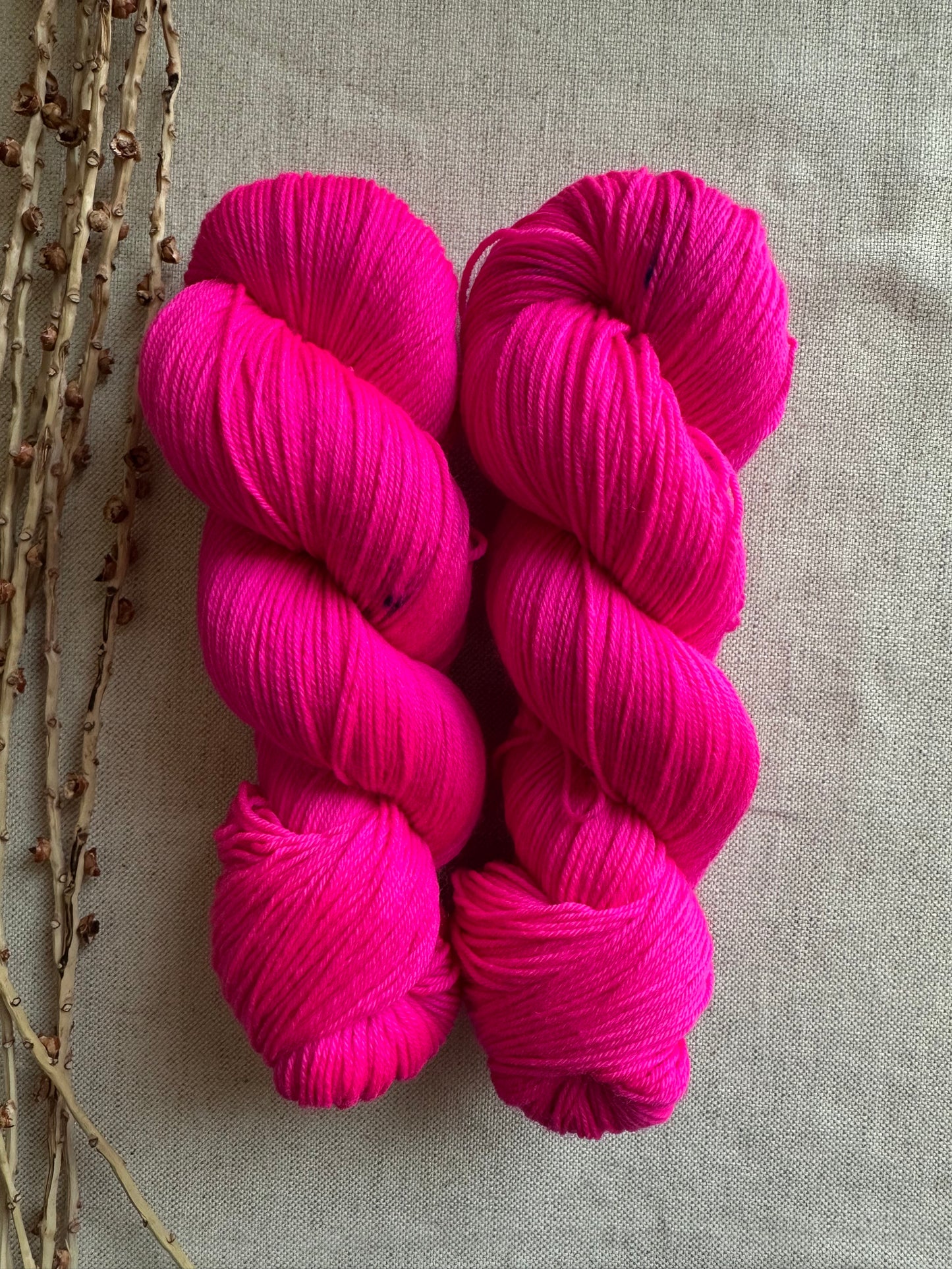 Shocking Pink 100g Skein