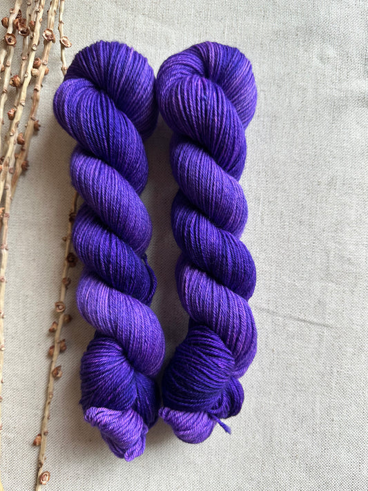 Grape Juice 50g SW Merino Nylon Yarn