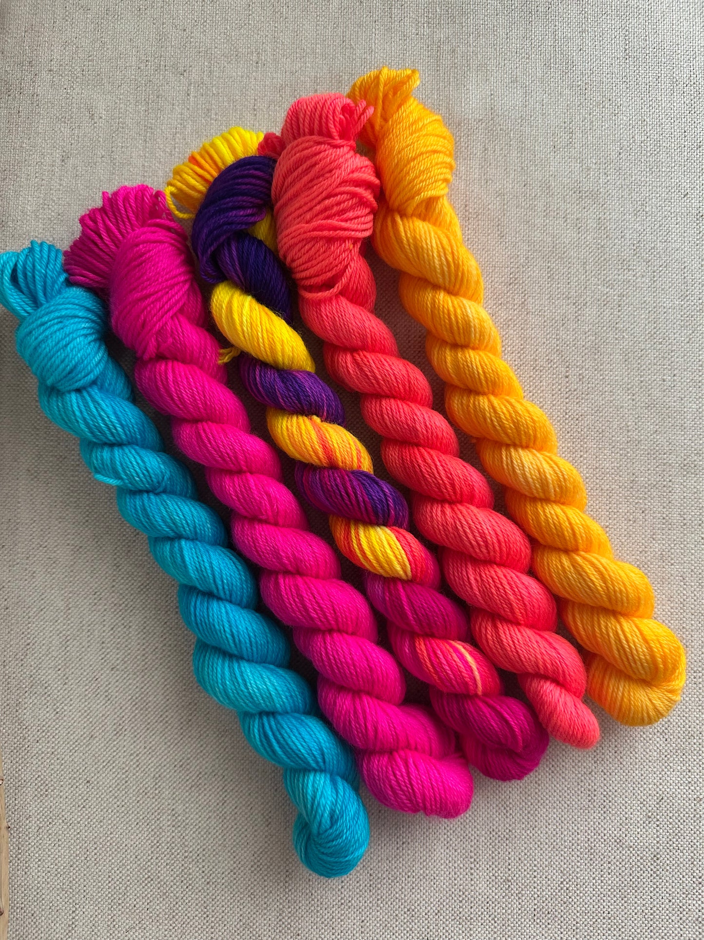 It's Electrifying! - SW Merino Nylon Mini Skein Set