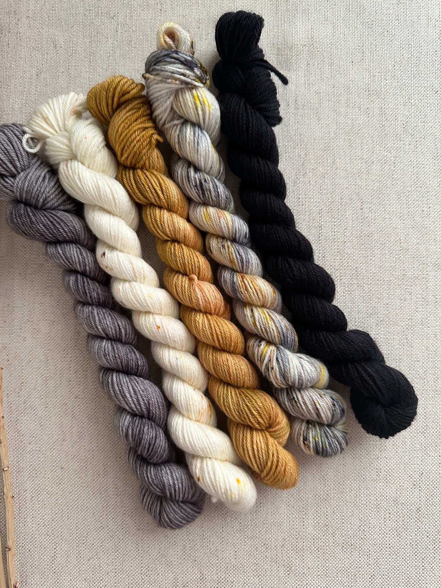 Oh Sandy... - SW Merino Nylon Mini Skein Set