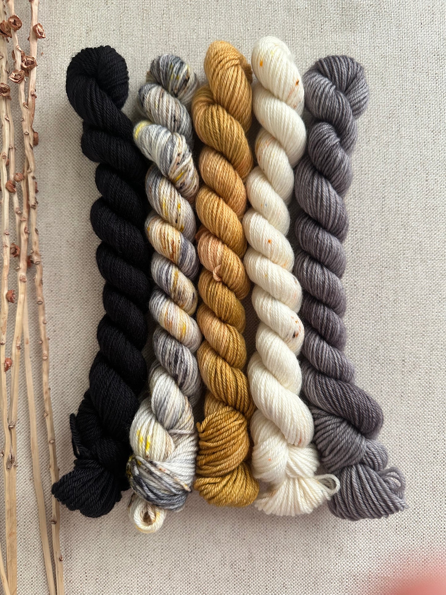 Oh Sandy... - SW Merino Nylon Mini Skein Set