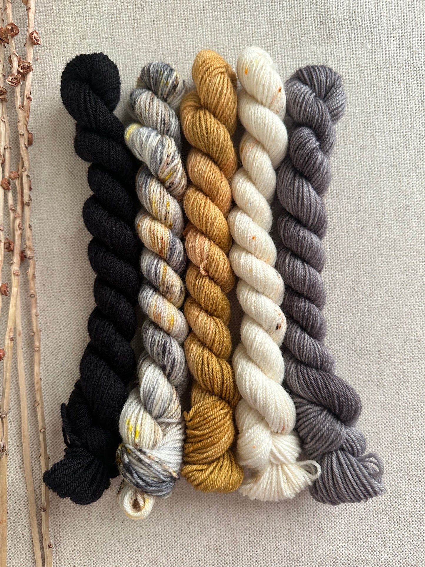 Oh Sandy... - SW Merino Nylon Mini Skein Set