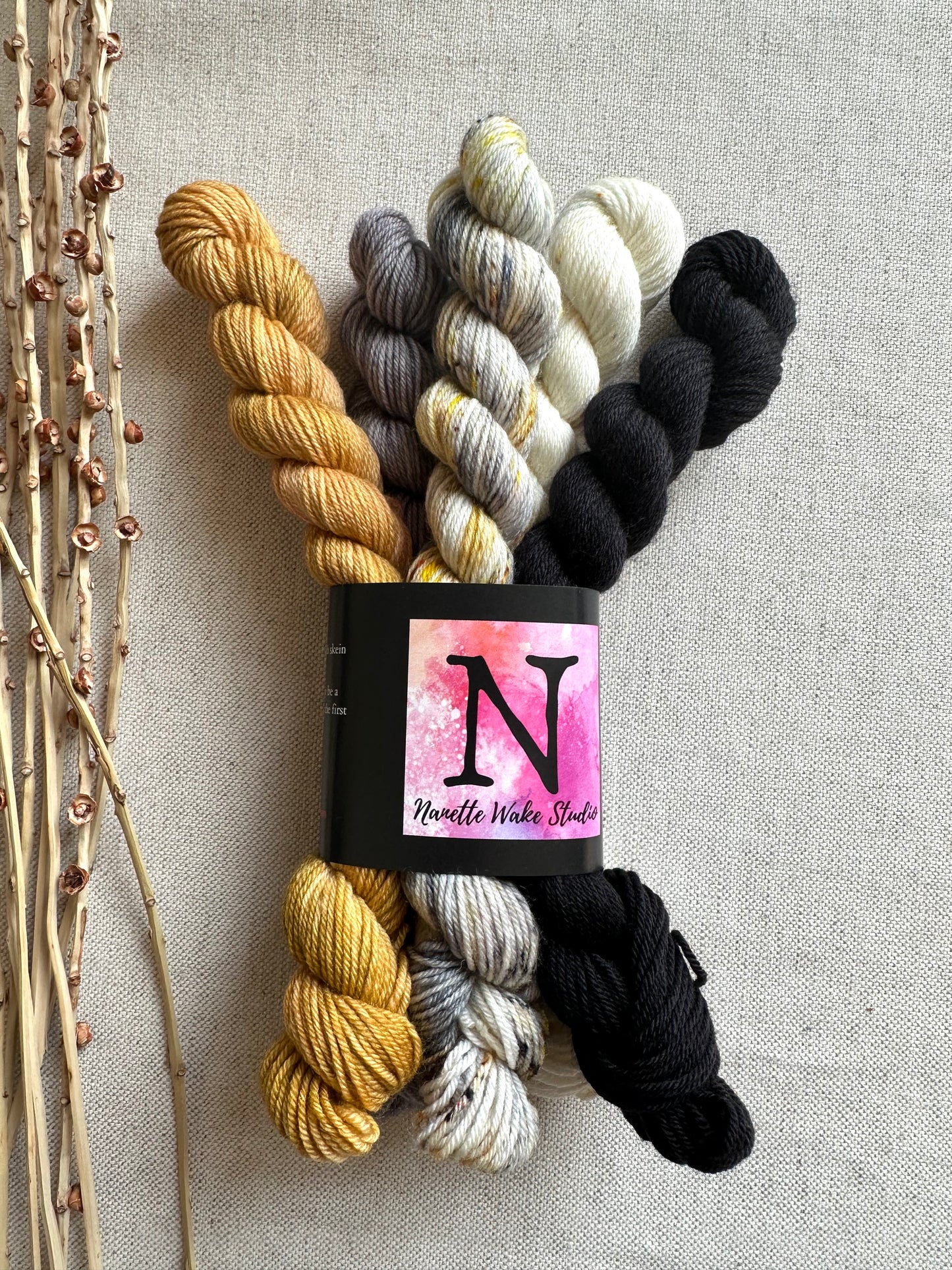 Oh Sandy... - SW Merino Nylon Mini Skein Set