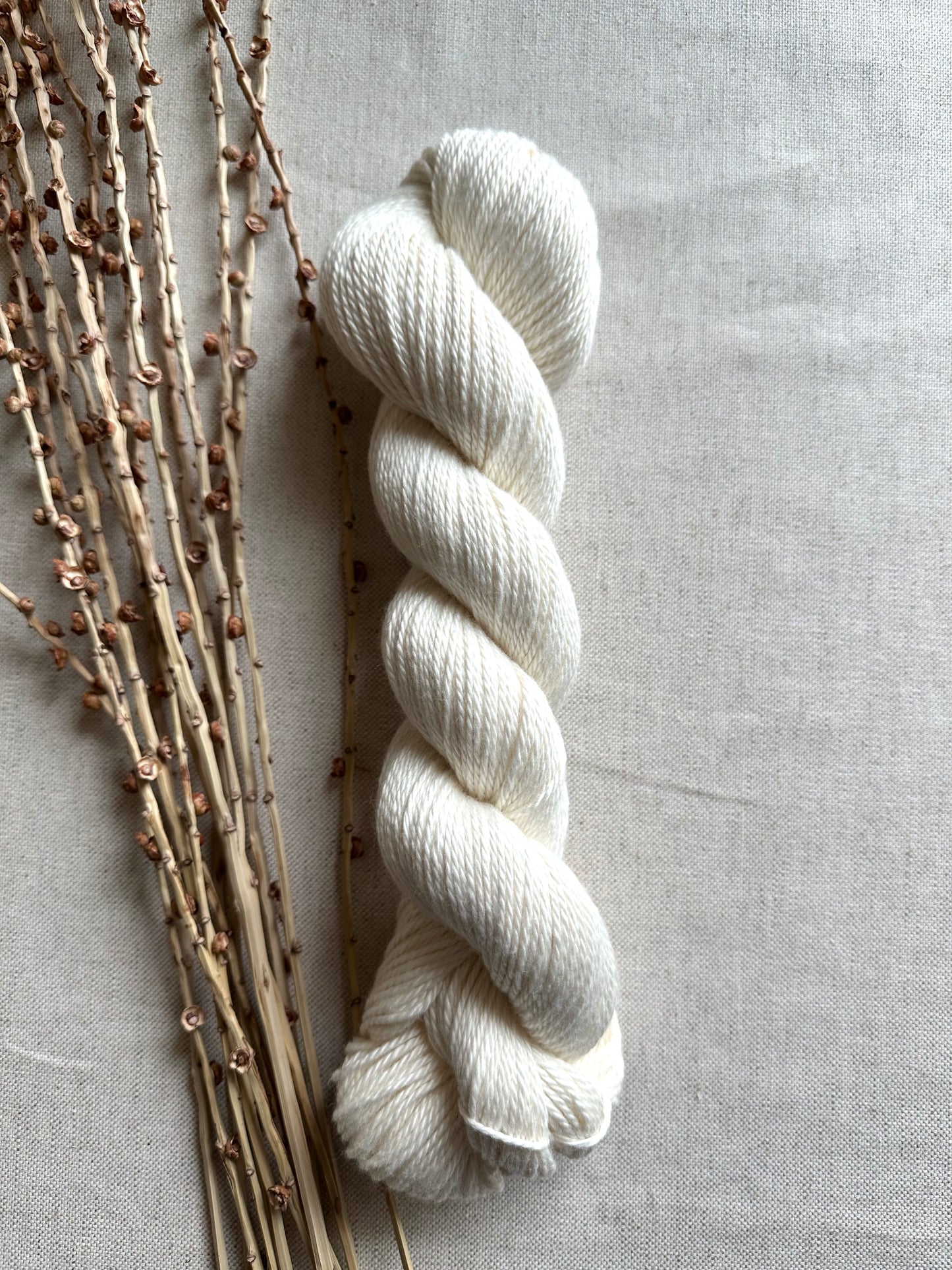 Vanilla Cotton Bamboo Yarn