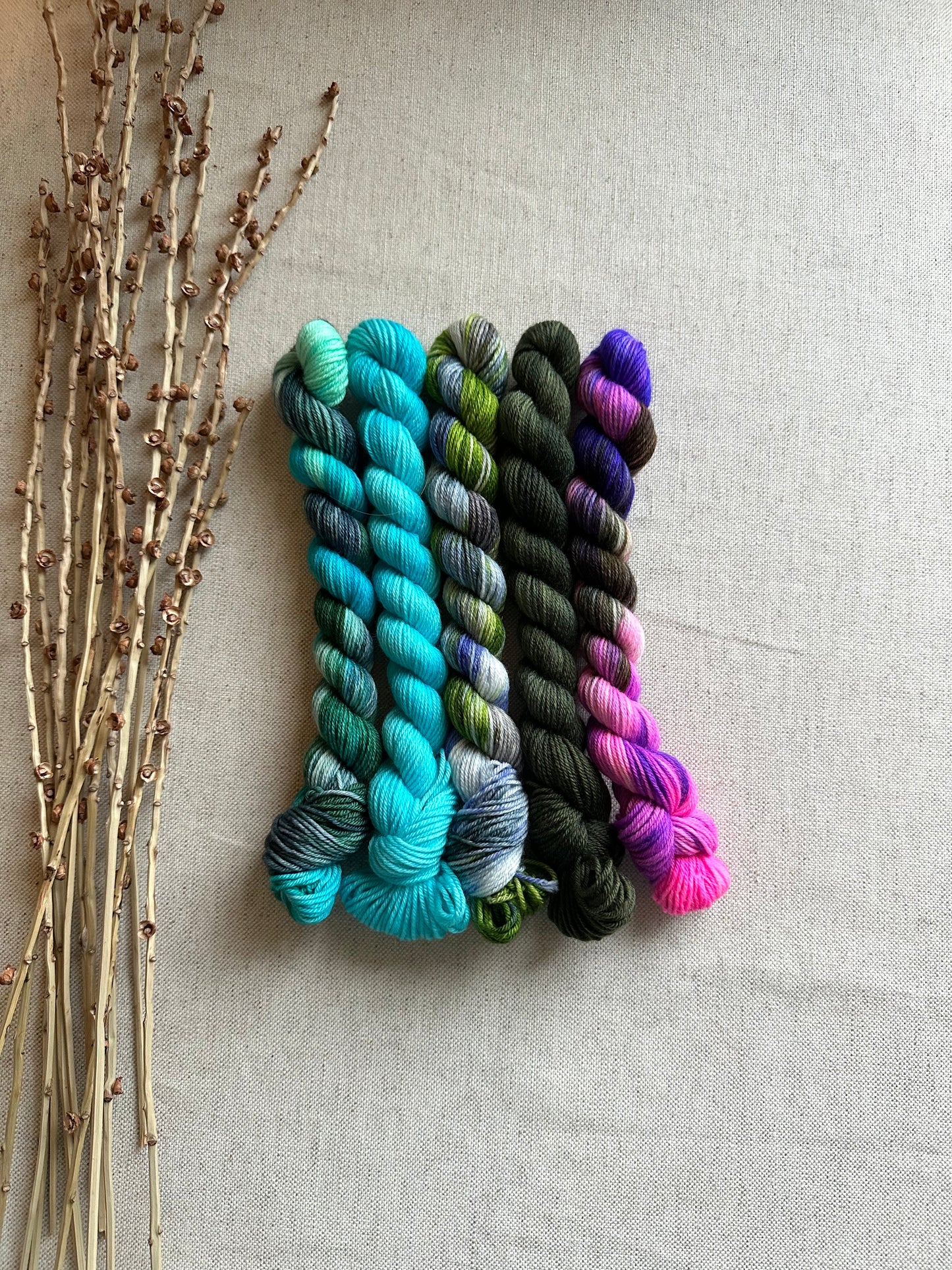 Little Skipper - SW Merino Nylon Mini Skein Set