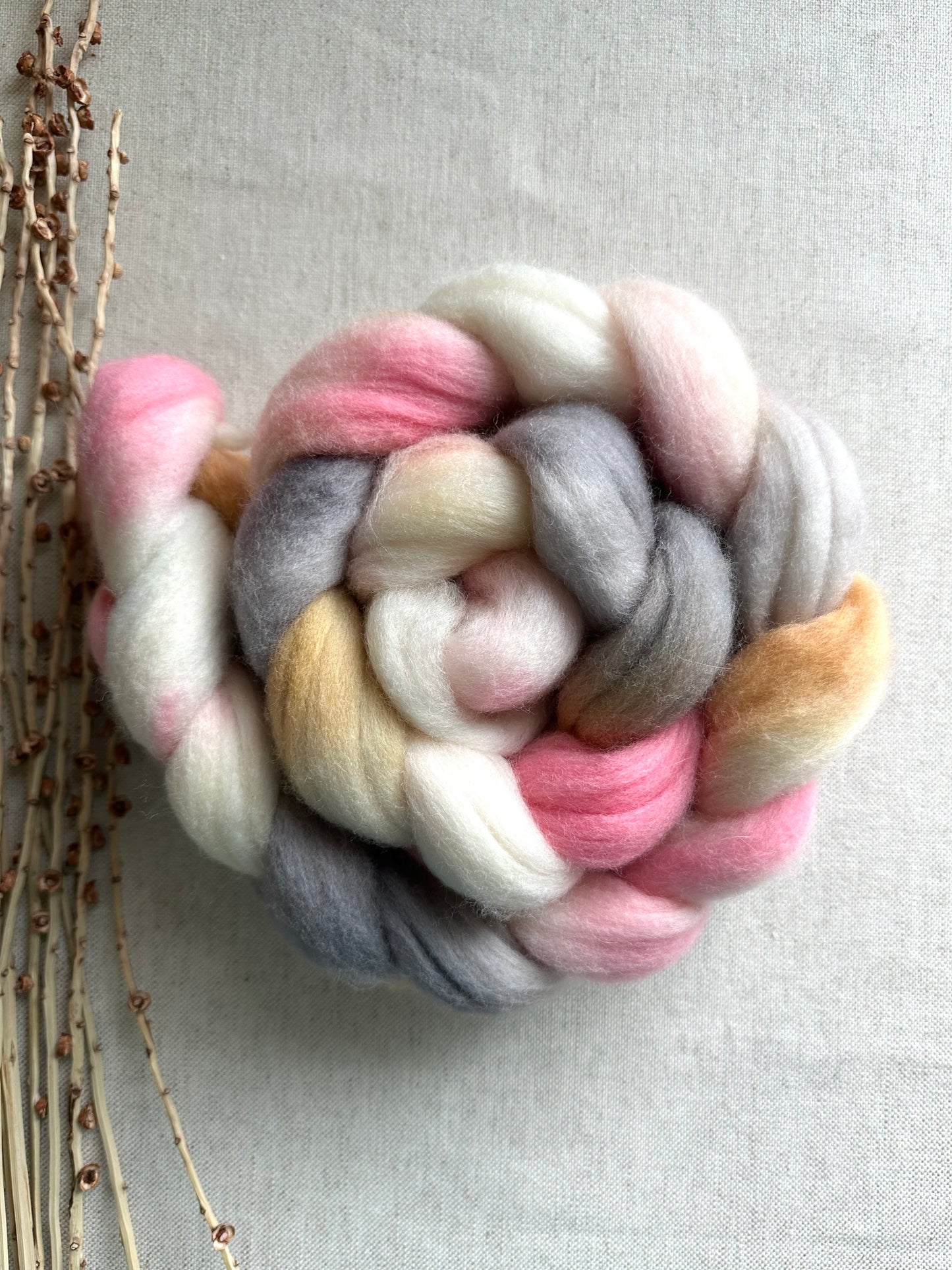 Pamper Me Falkland Merino Top Spinning Fiber