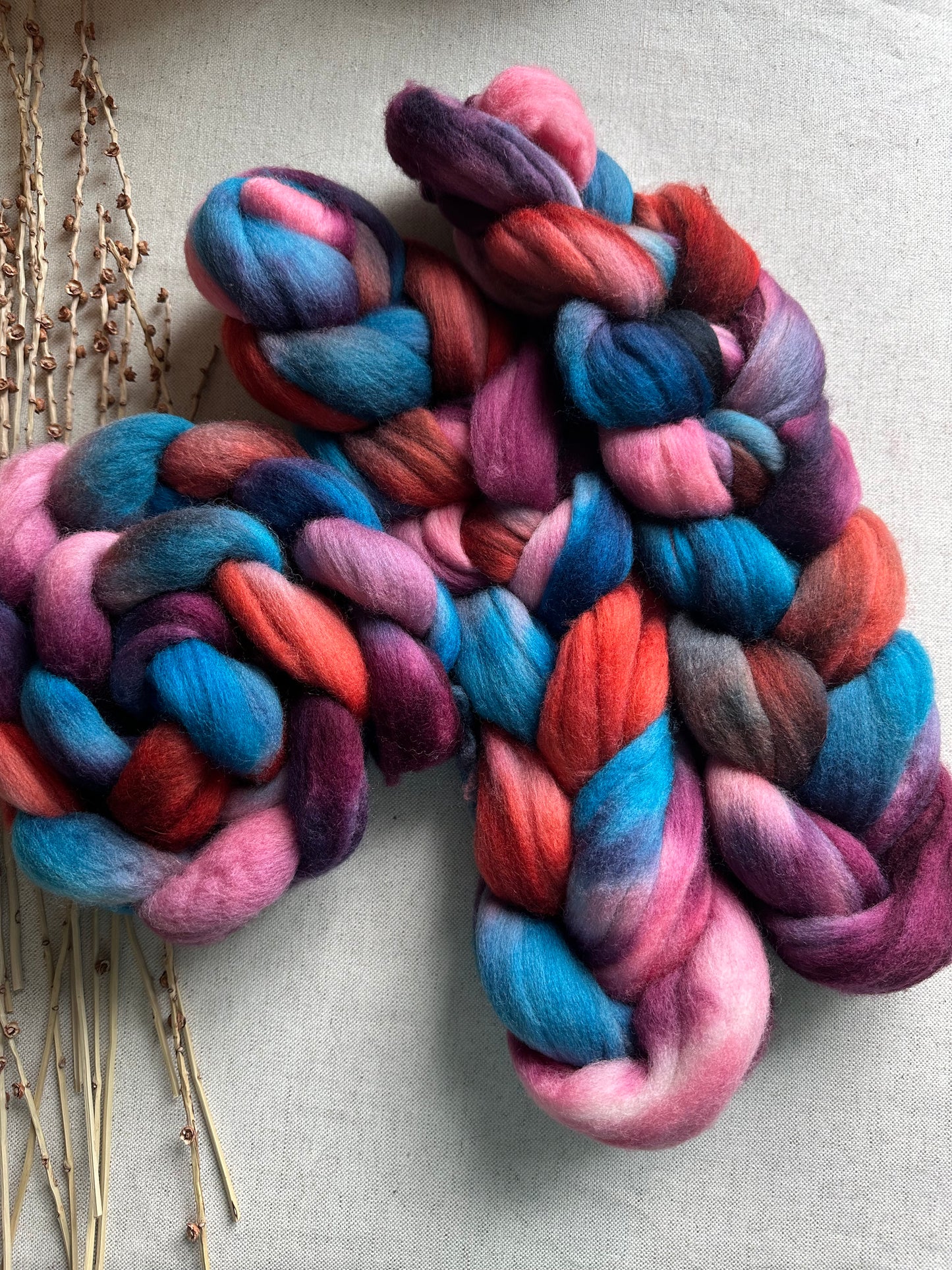 Strike Up The Band! Falkland Merino Top Spinning Fiber