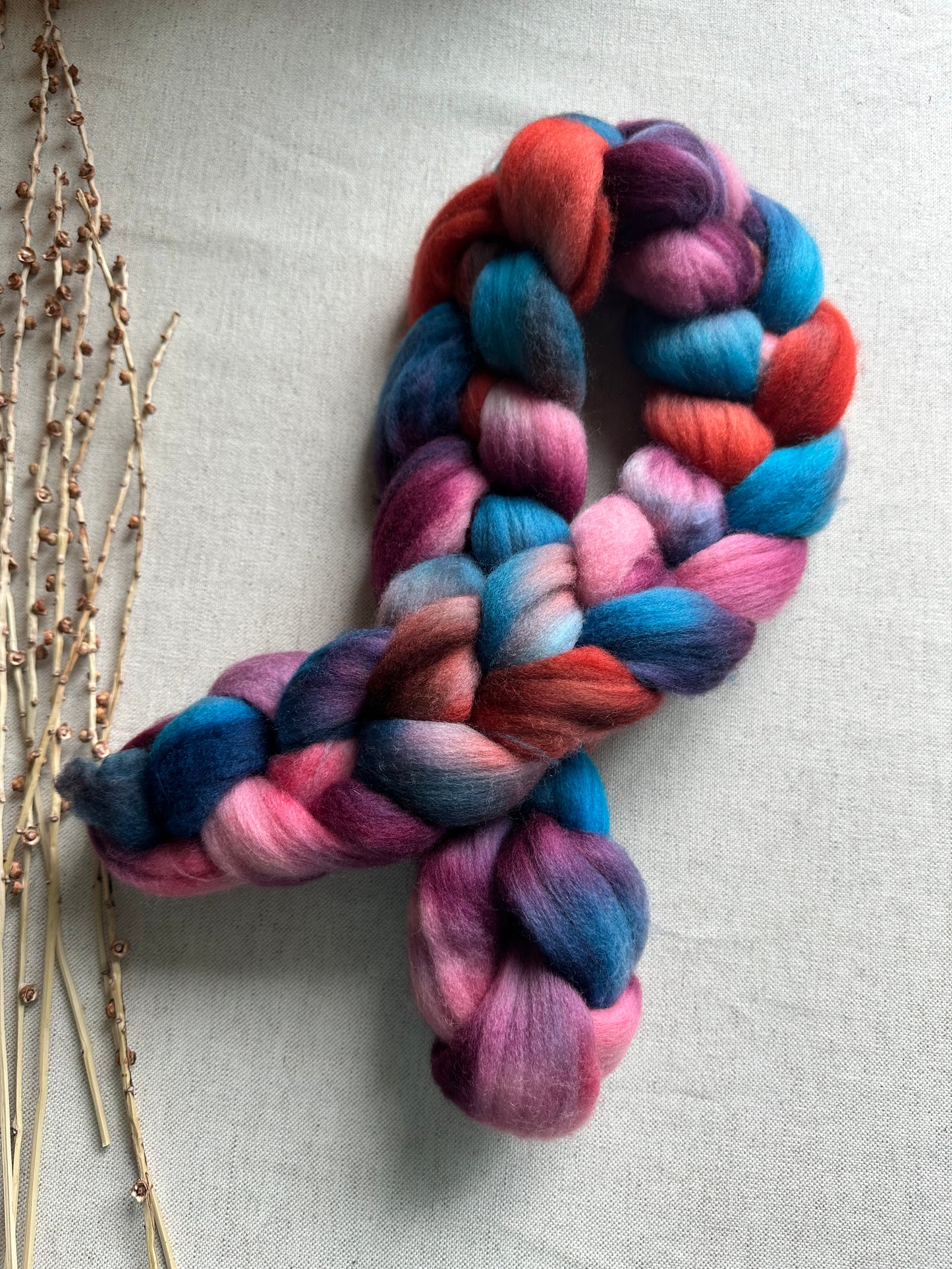 Strike Up The Band! Falkland Merino Top Spinning Fiber