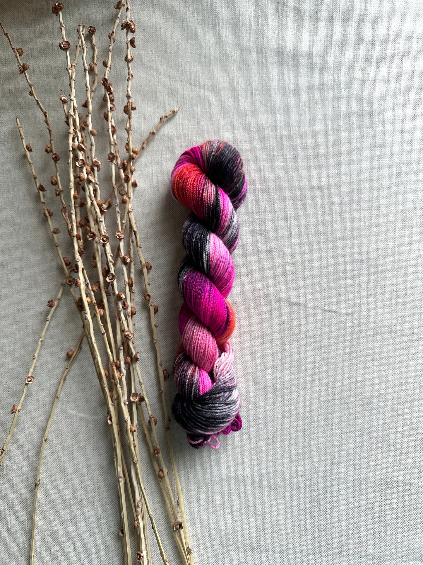 Bleeding Hearts SW Merino Nylon 50g Skein