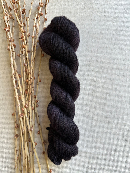 Noire Merino Baby Alpaca