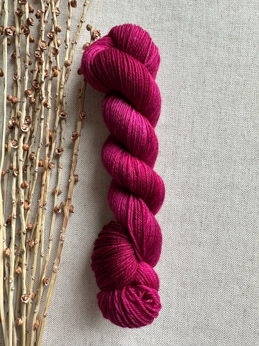 Burgundy SW Merino Nylon 50g Skein