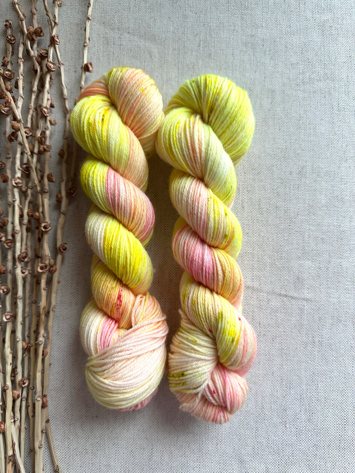 Battenberg Cake SW Merino Nylon 50g Skein